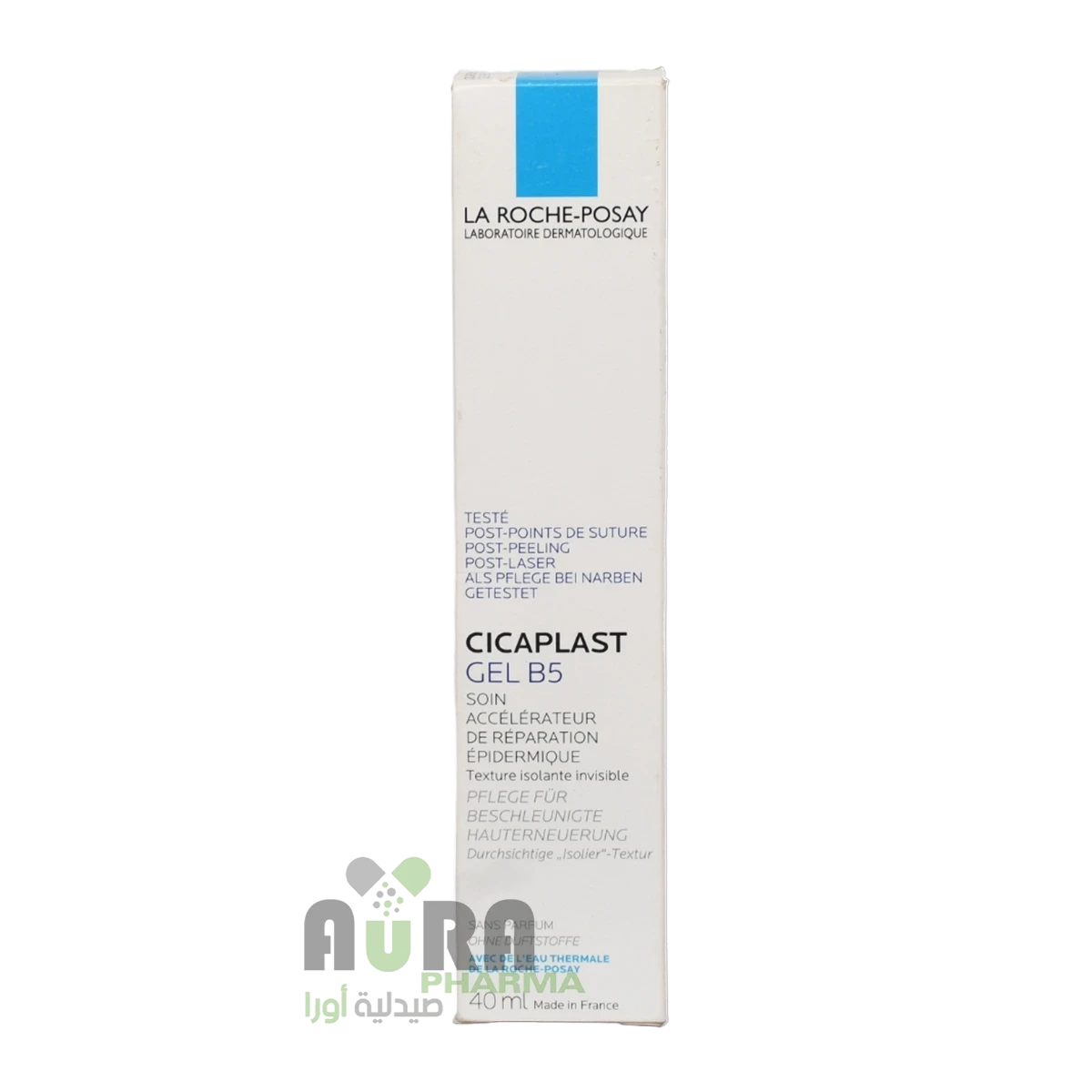 لاروش بوزية سيكابلاست جل فيتامين بي5 لترميم اثار الندبات ولتهدئة البشرة- 40 مل