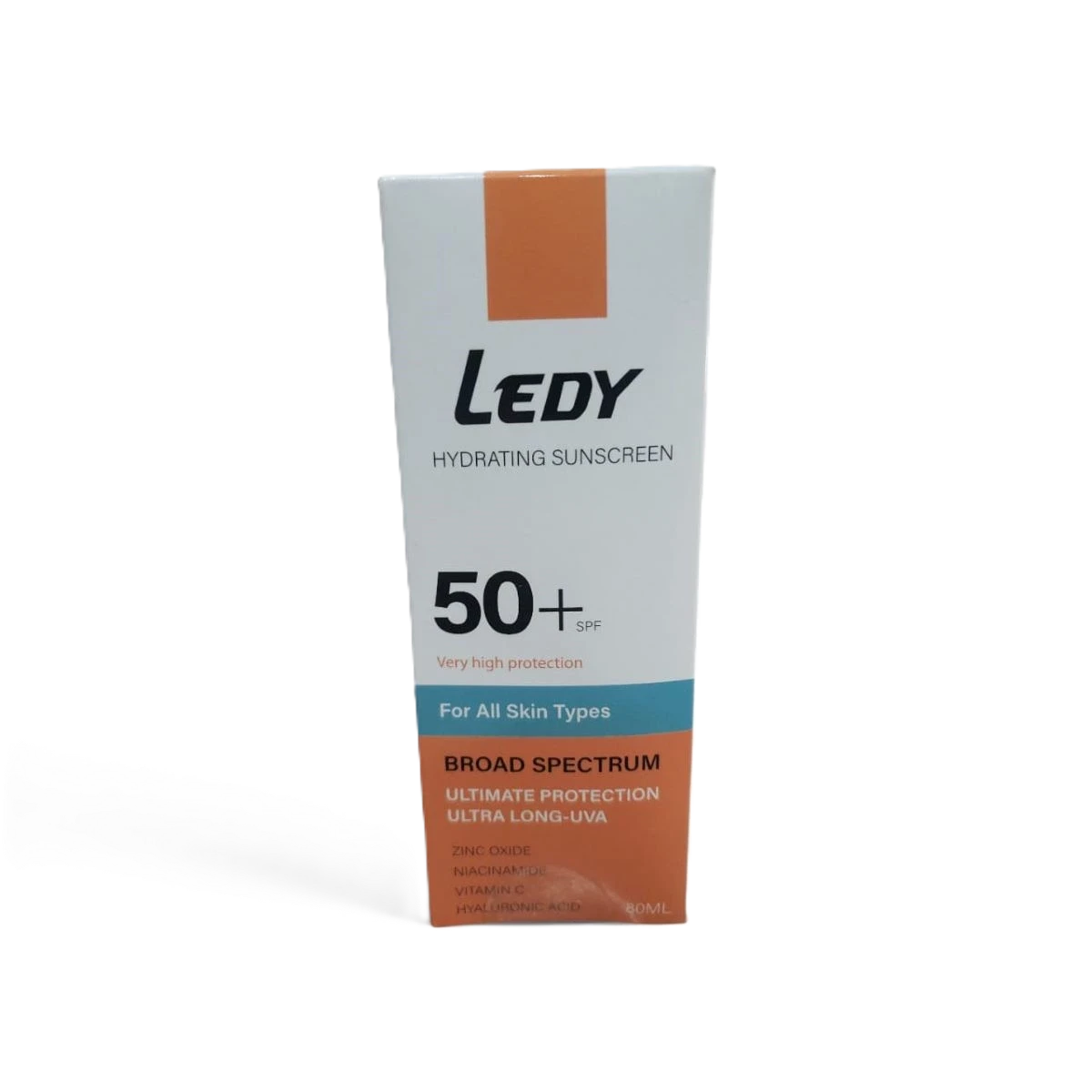 ليدي واقي شمس spf50لجميع انواع البشره 80مل