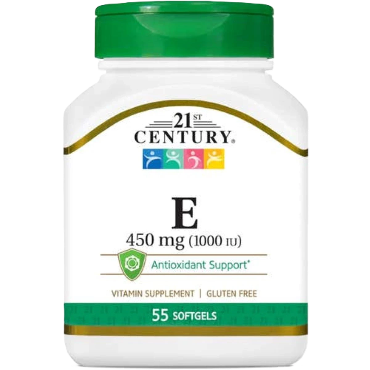 فيتامين اي 450مجم 1000 وحدة 21سنشري 55 كبسولة