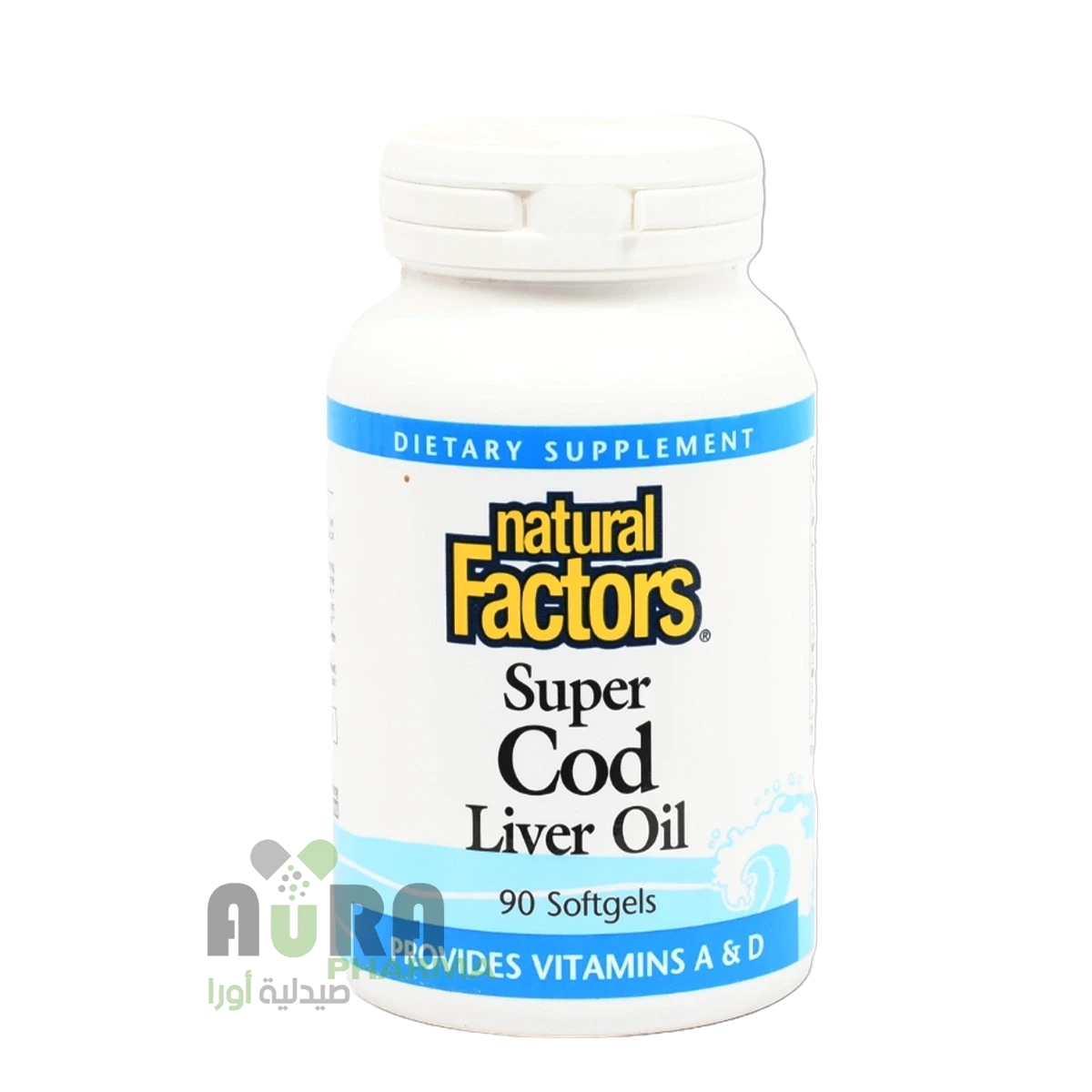 سوبركود ليفير اويل 90حبة ناتشورال فاكتورز