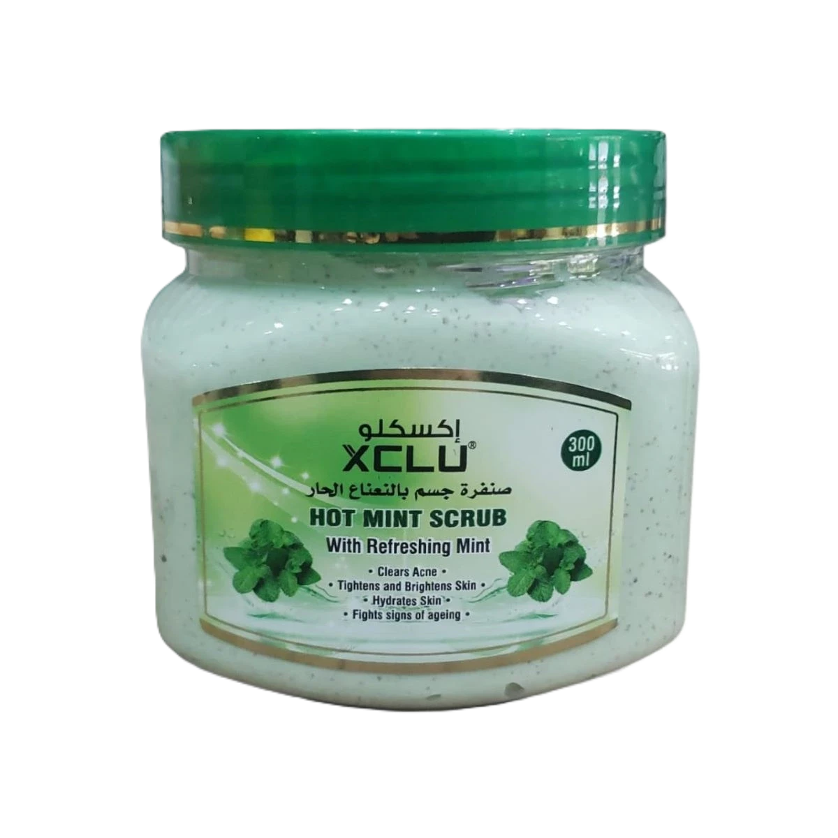 اكسكلو صنفرة جسم بالنعناع الحار 300مل