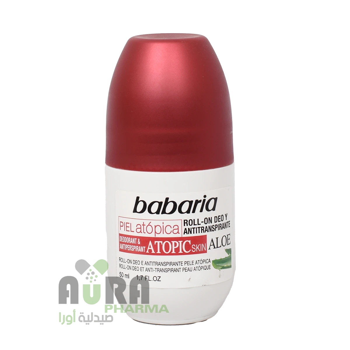 باباريا رول مزيل عرق توبك بالصبار -50مل