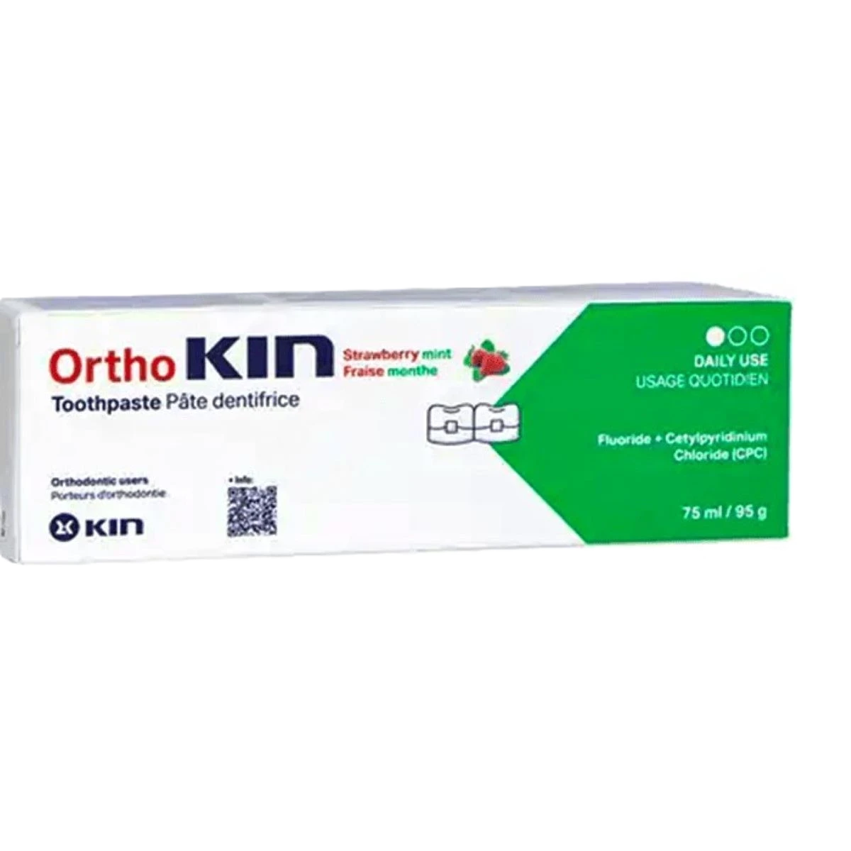 معجون  اورثو كين لتنظيف تقويم الاسنان 75مل /95جرام
