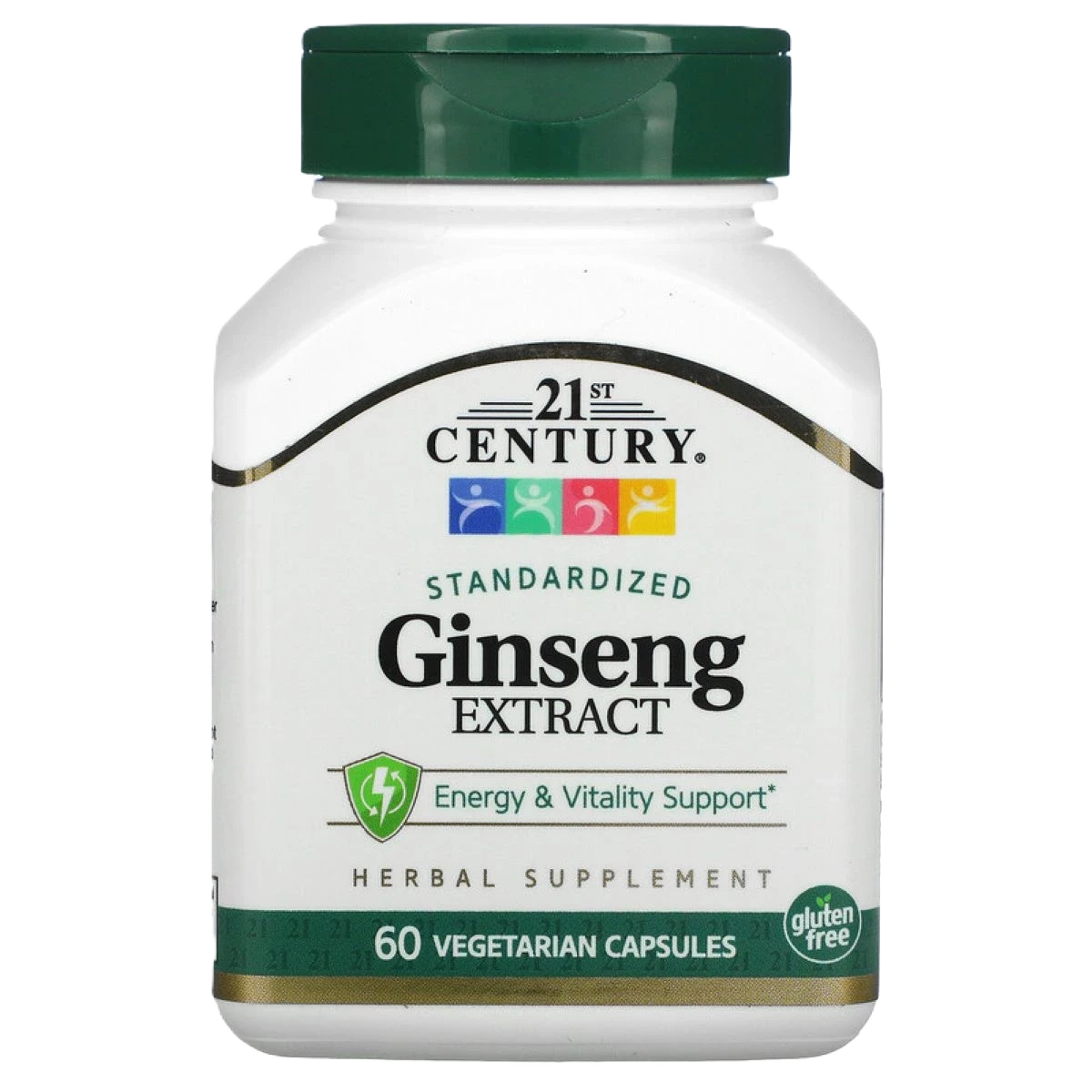 مستخلص الجينسنغ، 60 كبسولة نباتية 21 سنشري هيلث كير