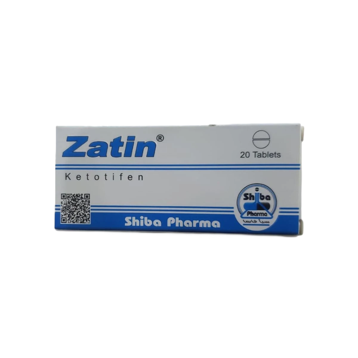 زاتين  كيتوتيفين 20 قرص سبأفارما