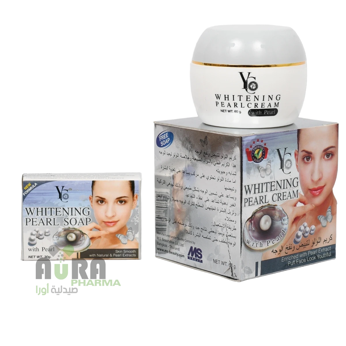 صابون اللؤلؤ واي سي -130جرام