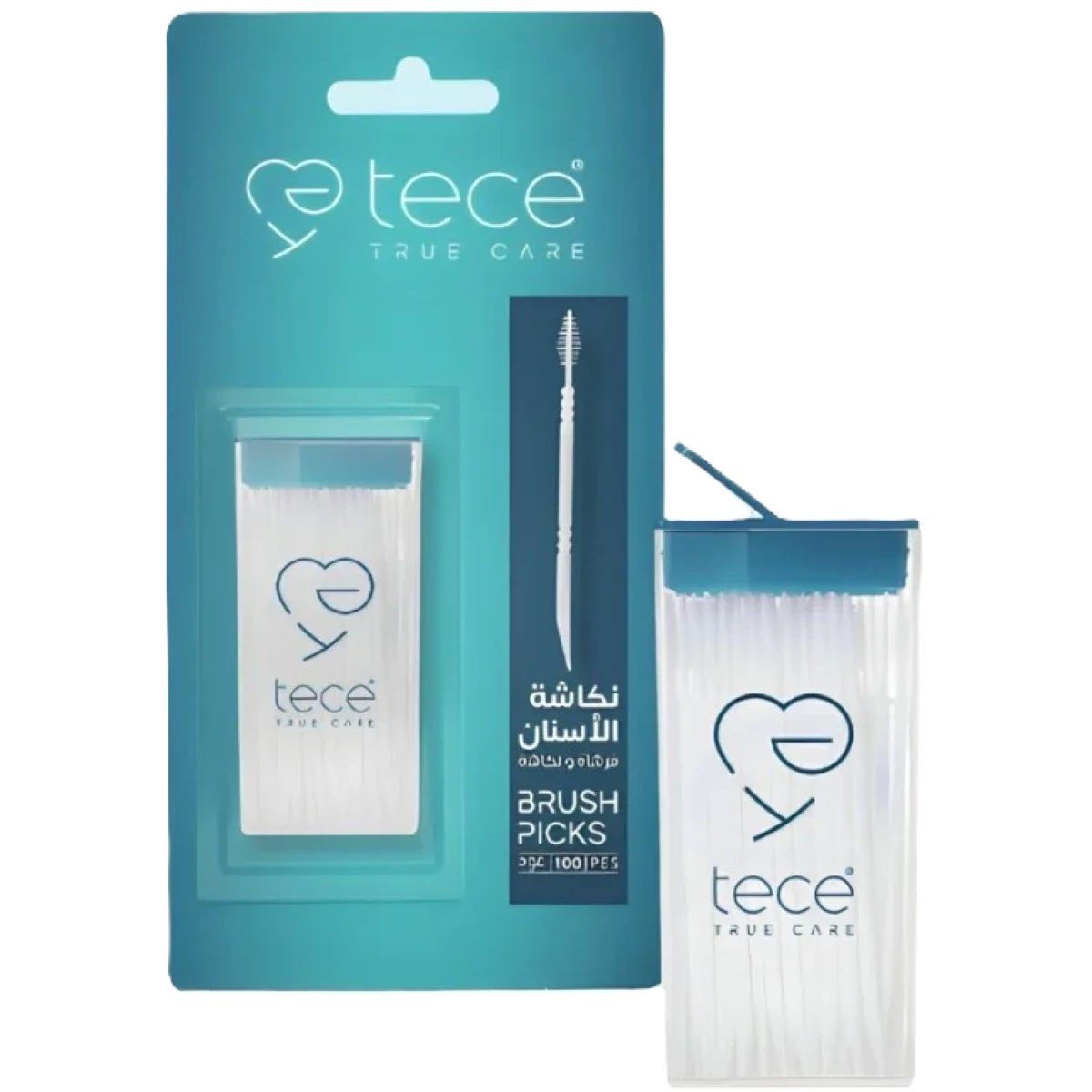 فرشاة ونكاشة الاسنان تيسي، 100 عبوة