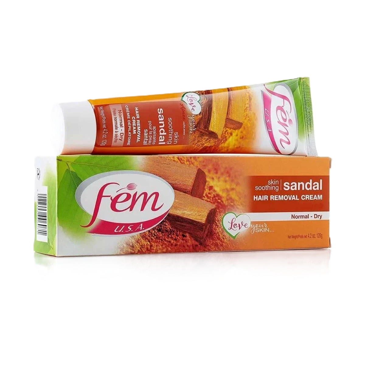 فيم كريم لإزالة الشعر بالصندل الملطف - 120 جم