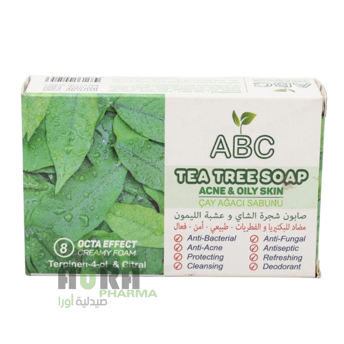 صابون اي بي سي بالشاهي والليمون