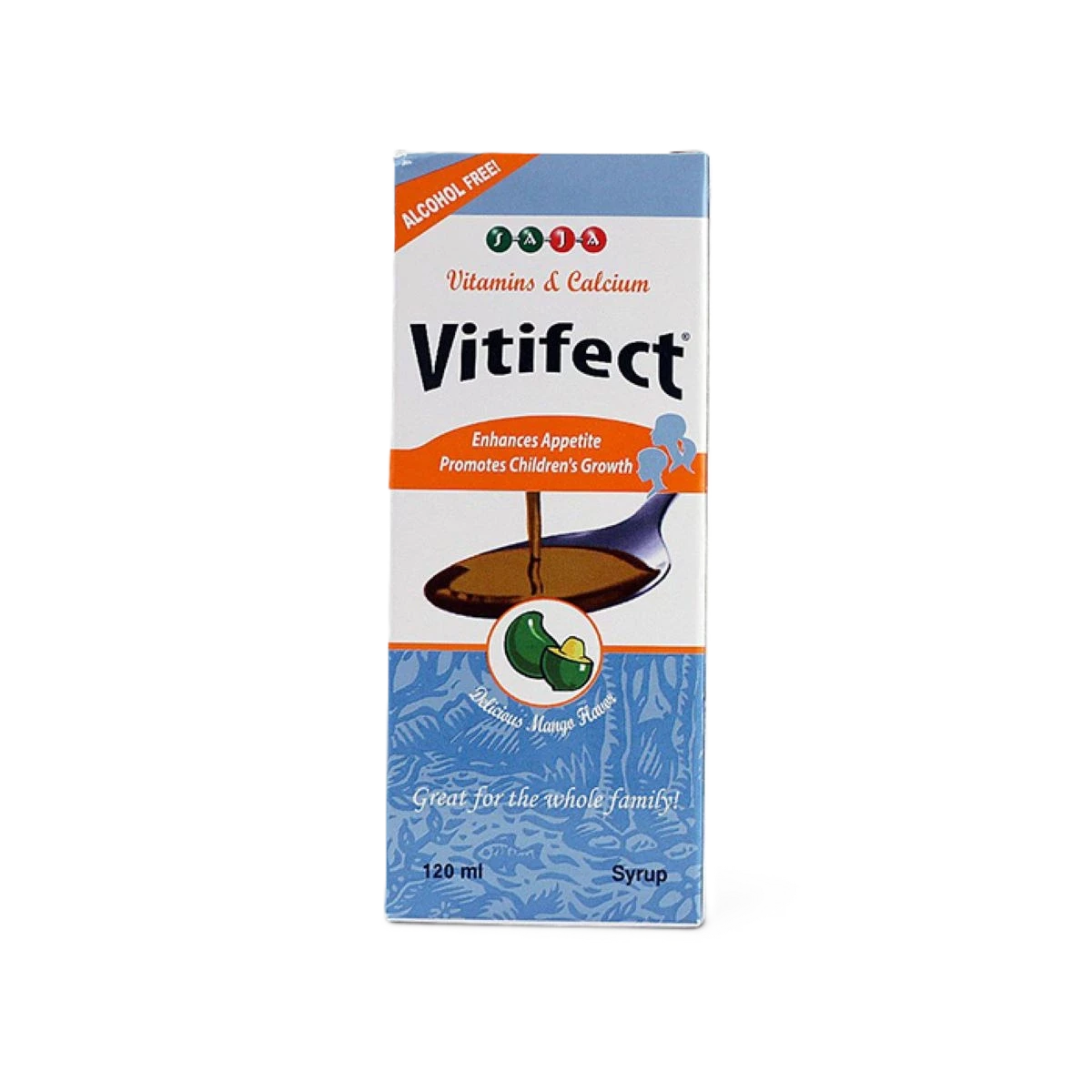 فيتي فكت فيتامينات شراب المفضل 120مل