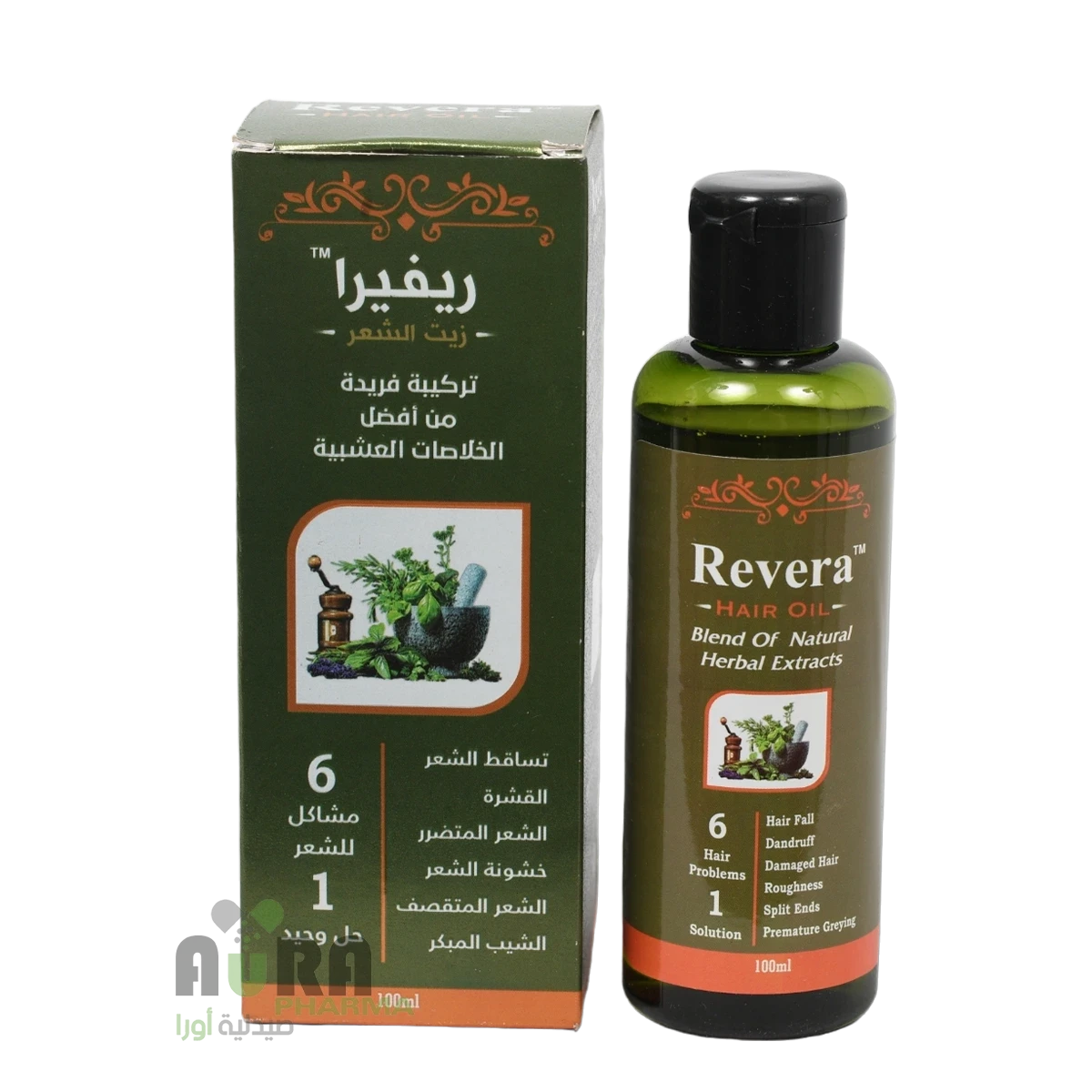 ريفيرا زيت الشعر اليجنت 100مل