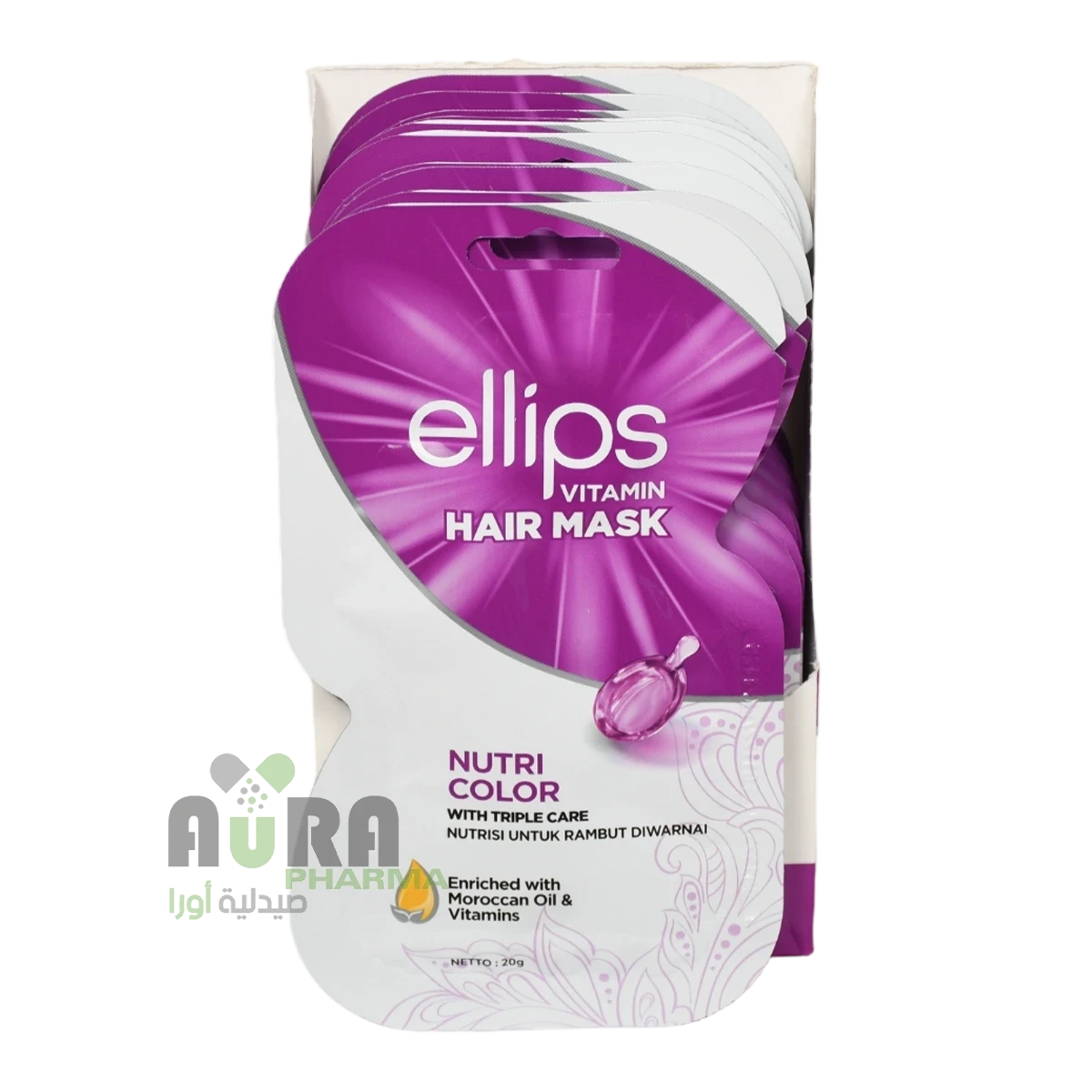 إيليبس قناع  للشعر المصبوغ، 20 جرام