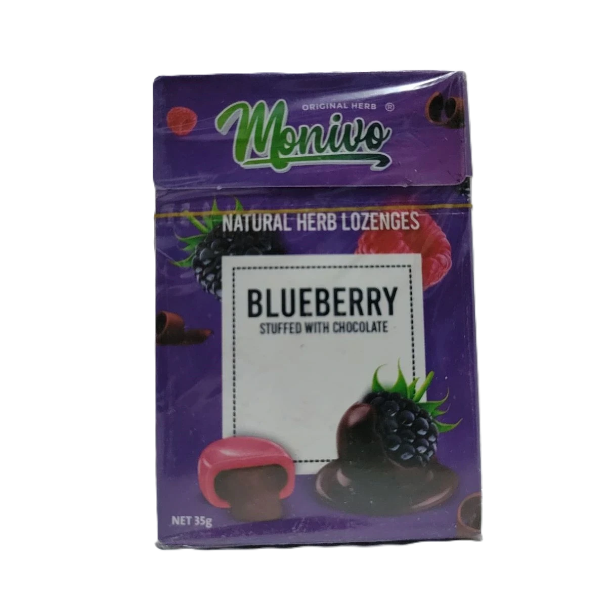 علكة بامبو فرش بنكهة التوت الازرق 35جرام