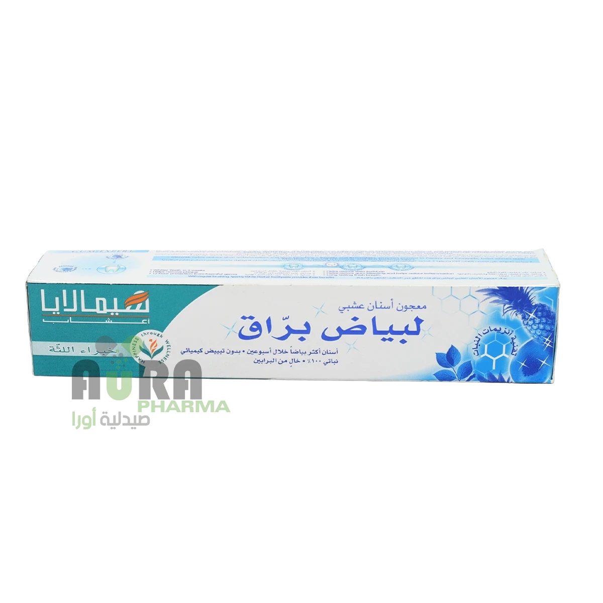 معجون اسنان لبياض براق و لازاله البقع  من هيمالايا  100مل