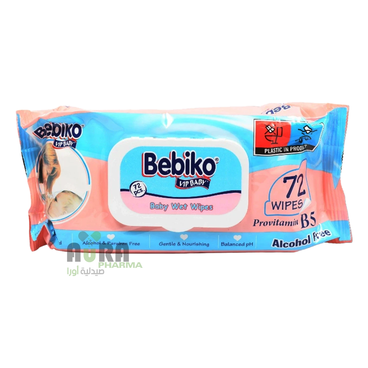 مناديل مبللة بيبكو سوبر سوفت 72حبة