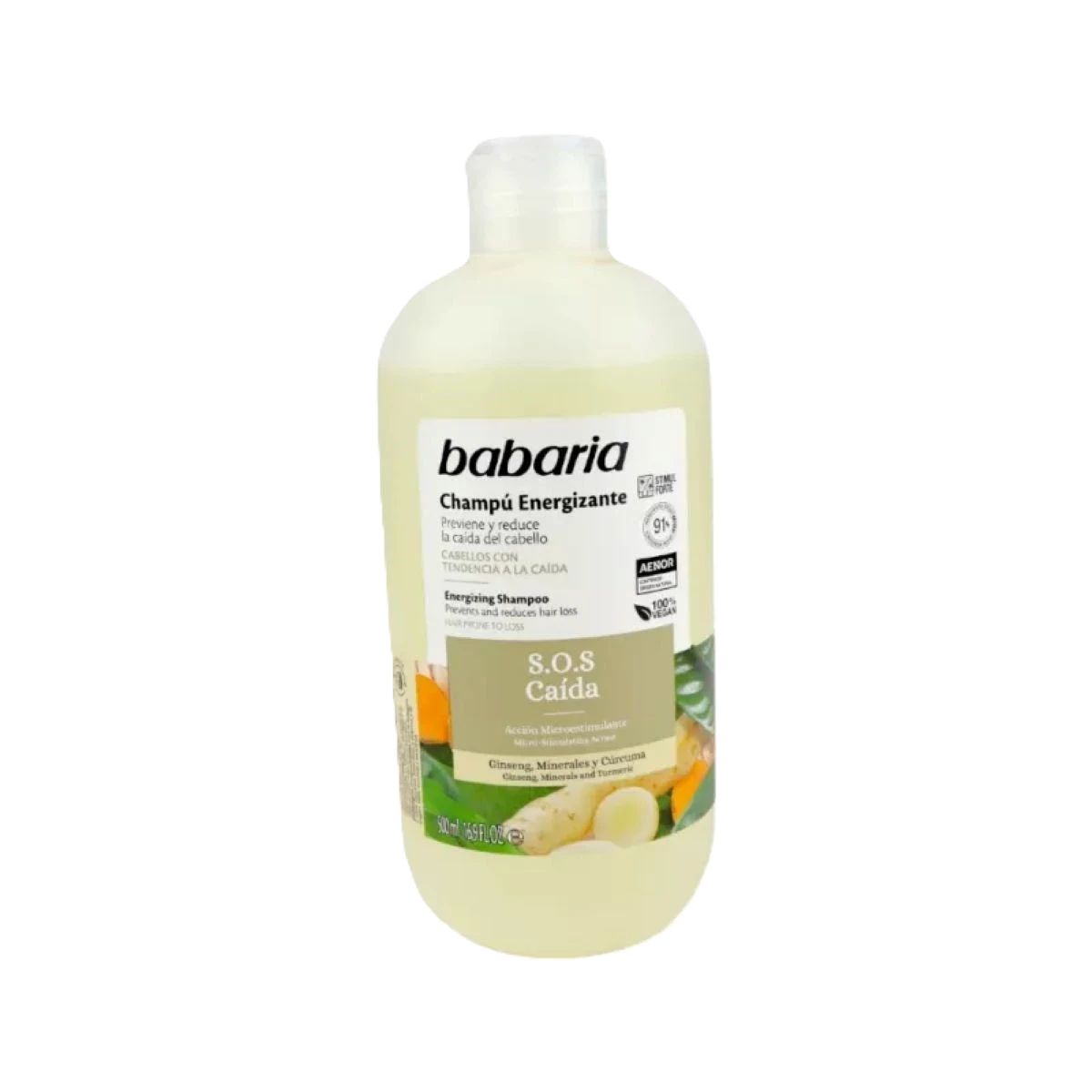 شامبو باباريا اس او اس المنشط لمنع تتساقط الشعر ،500 مل