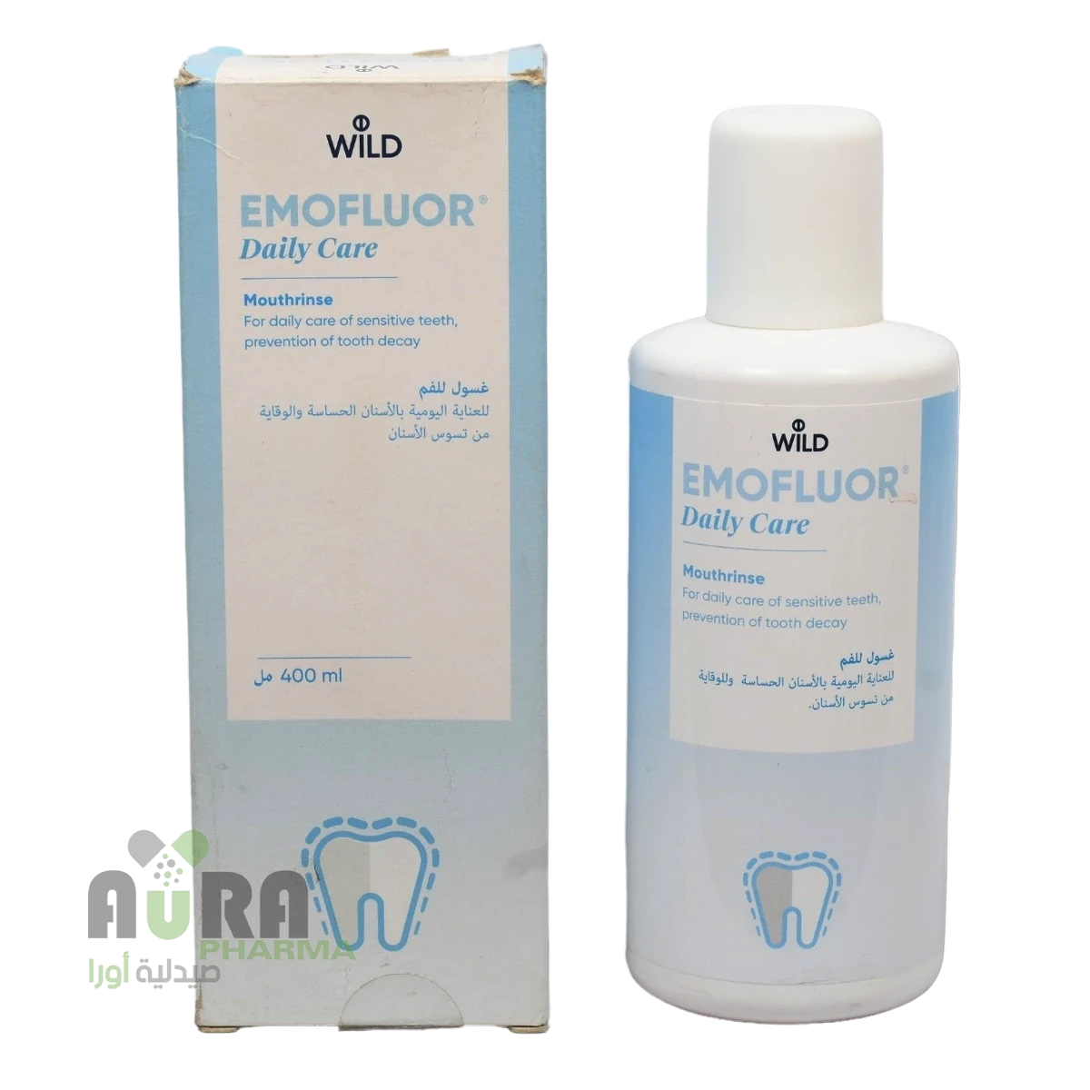 ايموفلور غسول  للفم- 400مل