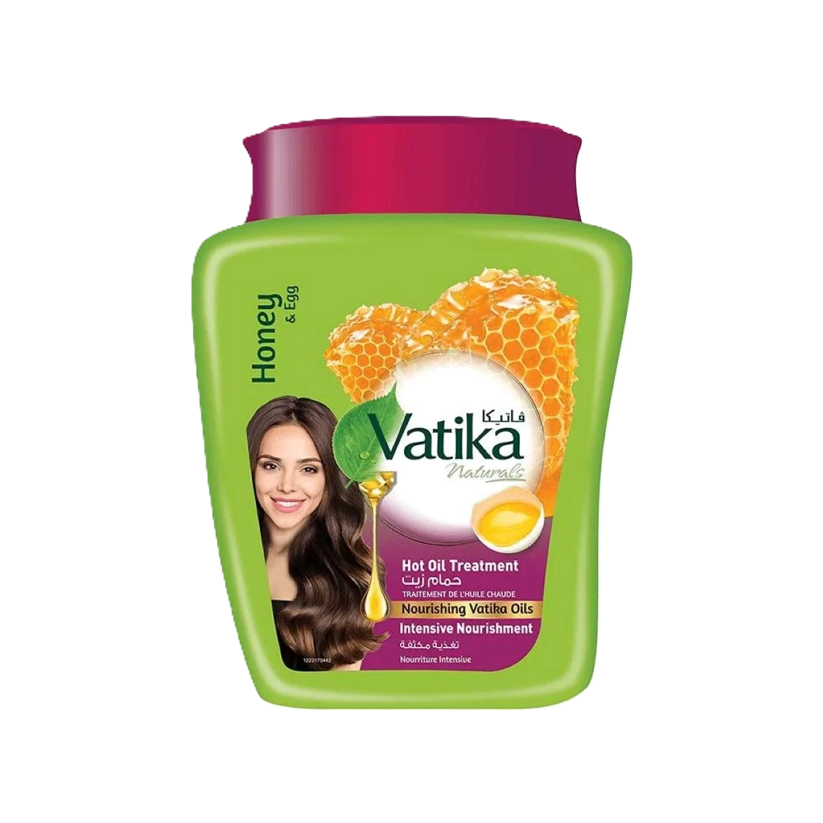 حمام زيت 500جم فاتيكا بالبيض والعسل