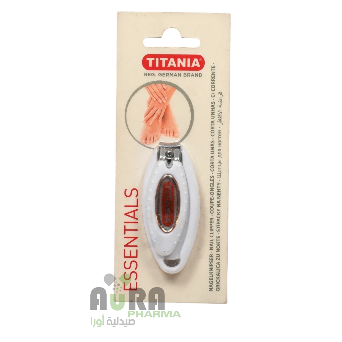 قصاصة اظافر تيتانيا الماني 1052/8