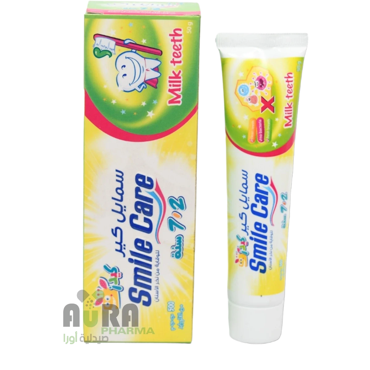 معجون اسنان اطفال سمايل كير 50غ