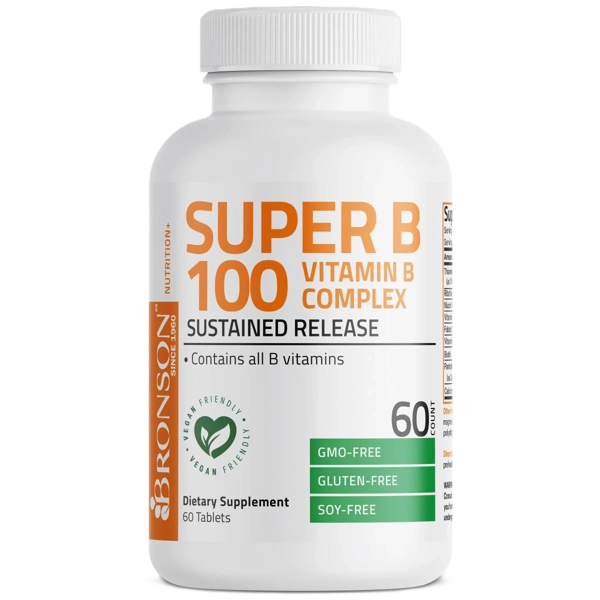 برونسون  فيتامين بي كمبلكس 60قرص