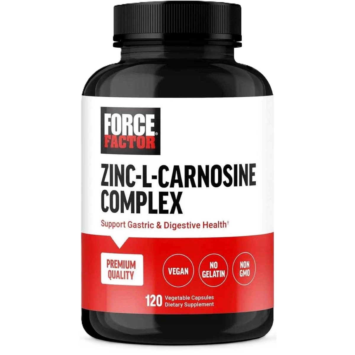 فورس فاكتور زنك إل-كارنوزين كومبلكس - 120 كبسولة