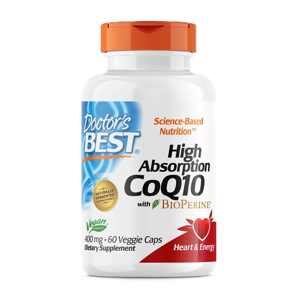 دكتورز بيست CoQ10 مع بيوبيرين 400 ملغ 60 كبسوله