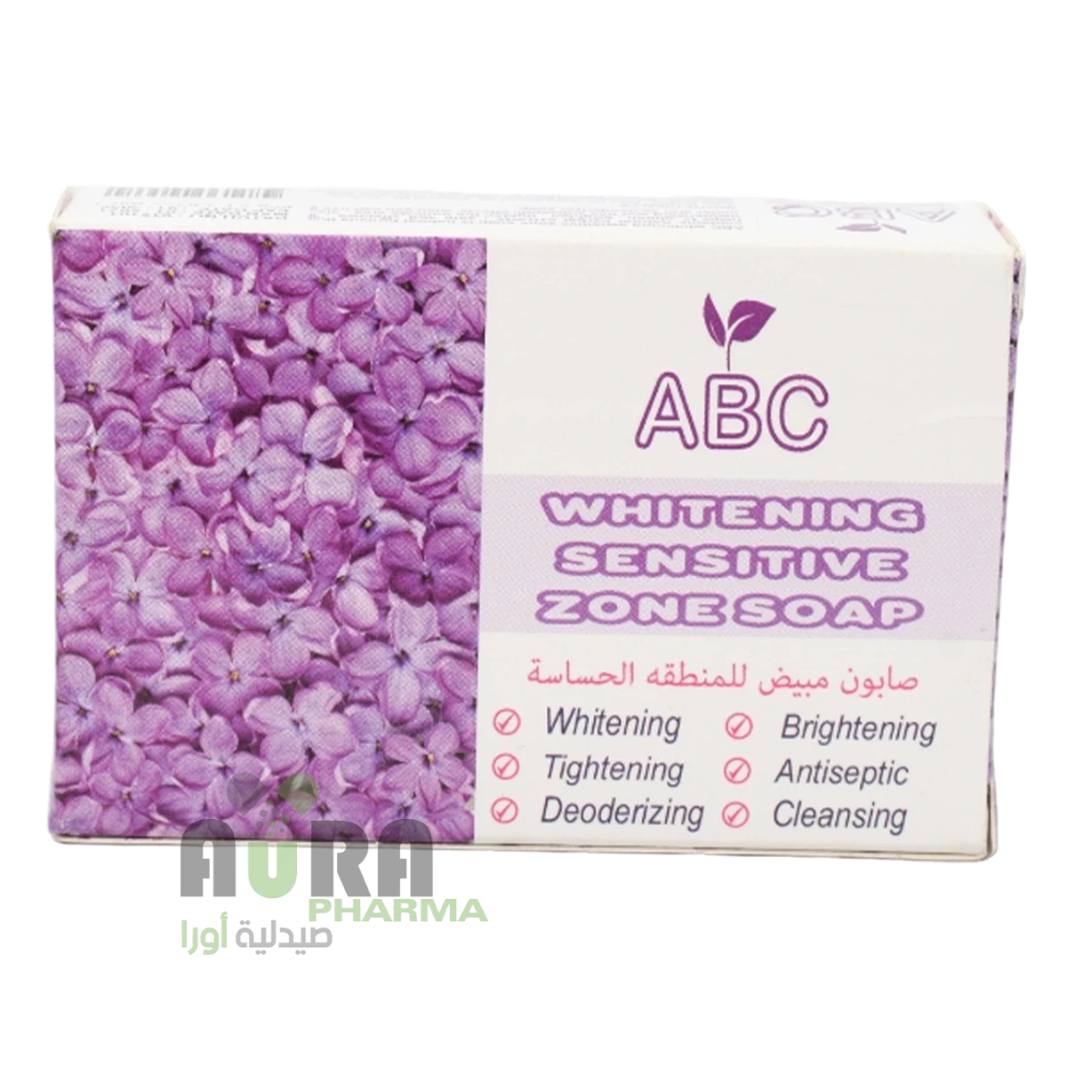 صابون مبيض للمنطقة الحساسة اي بي سي -80 جرام