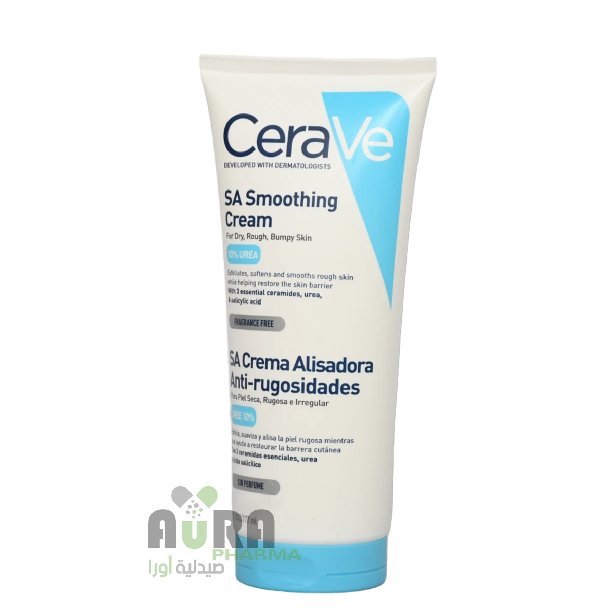 سيرافي كريم مرطب يوريا 10% بالسالسيلك اسد، 177 مل-4095
