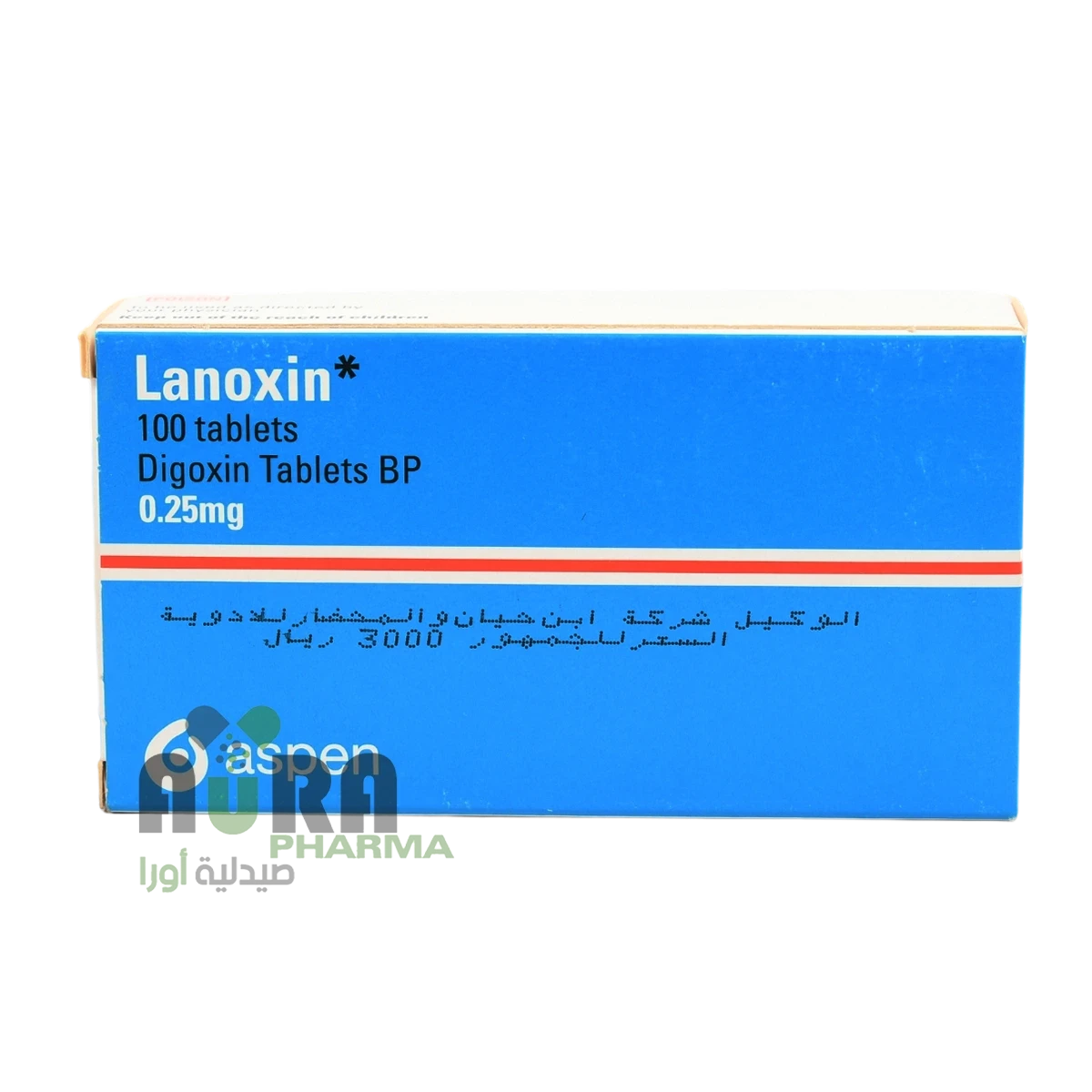لانوكسين 0.25ملغم 100أقراص