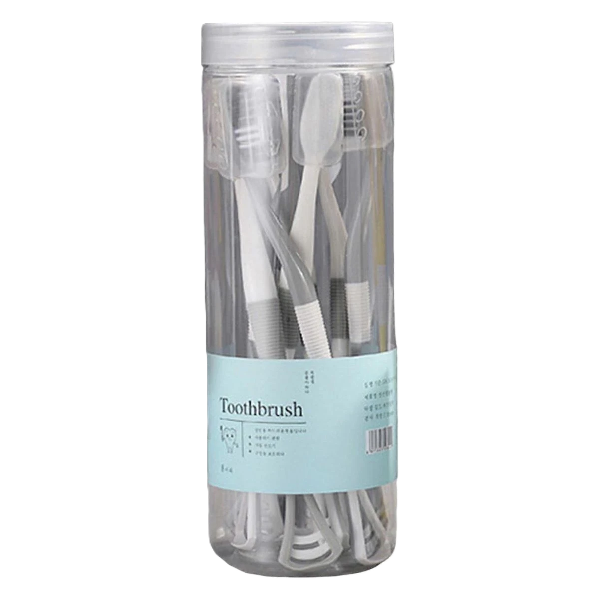 فرشاة اسنان 2 في 1 مع قاشطة لسان