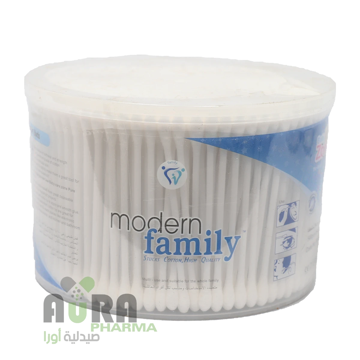 بيبي زون 500عود قطن اذن شذى 4159