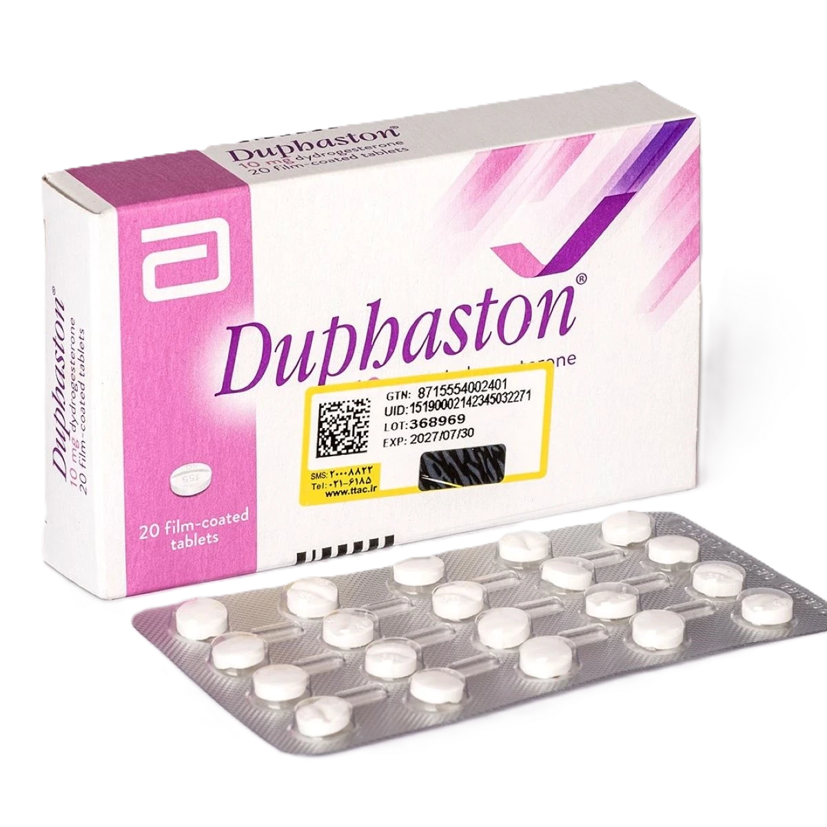 دوفاستون 10 مجم اقراص الرافه