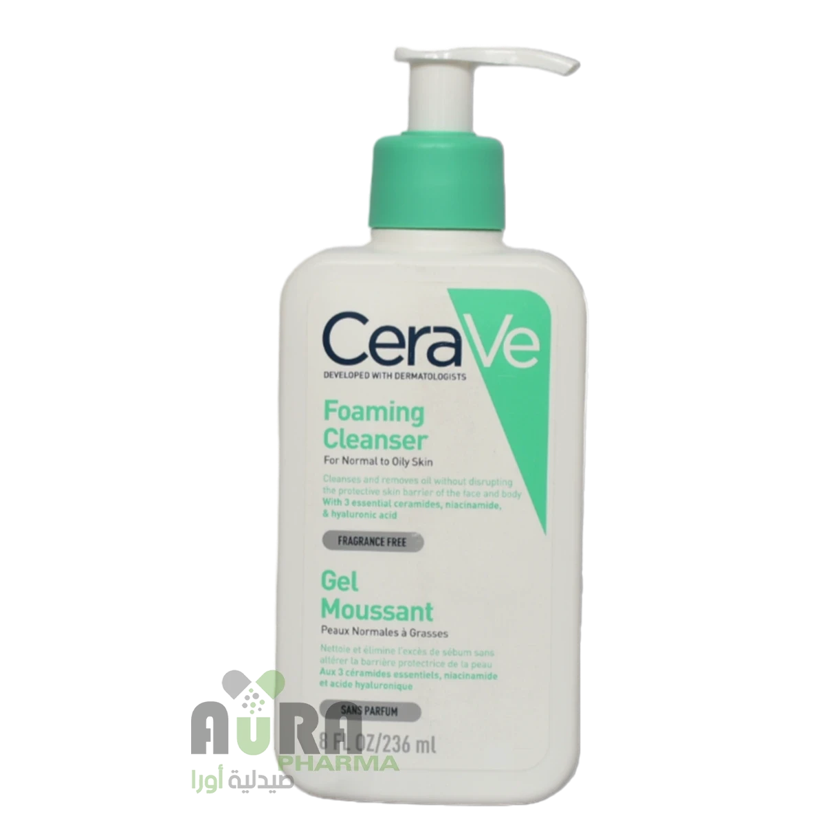سيرافي فومينج غسول الوجة الرغوي للبشرة العادية الى الدهنية 236 مل-7197