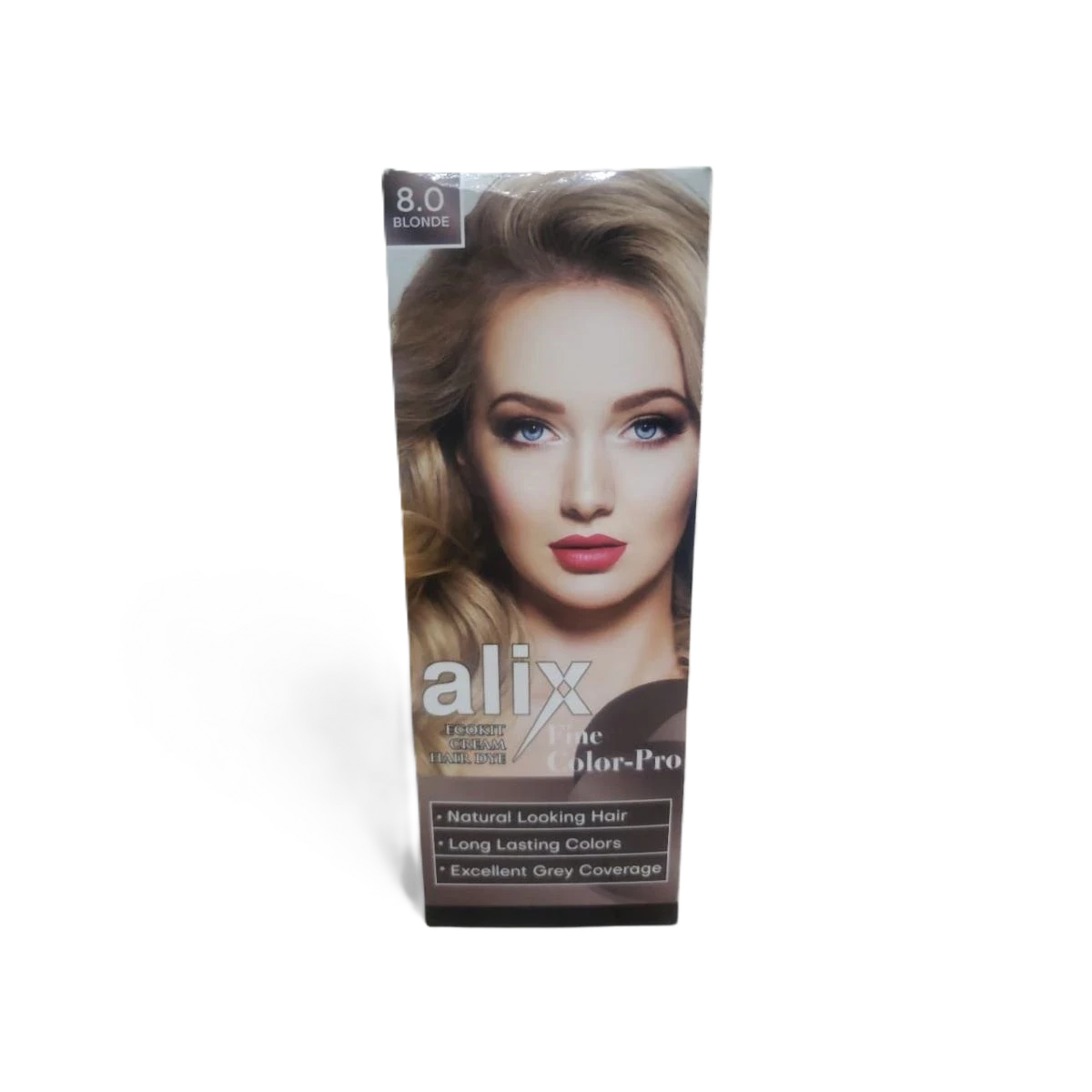 صبغة شعر اليكس اشقر درجة 8.0
