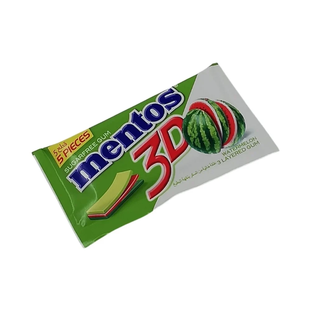 علكة منتوس 3دي فروتي فريش خالية من السكر بنكهة البطيخ 8.5 جرام