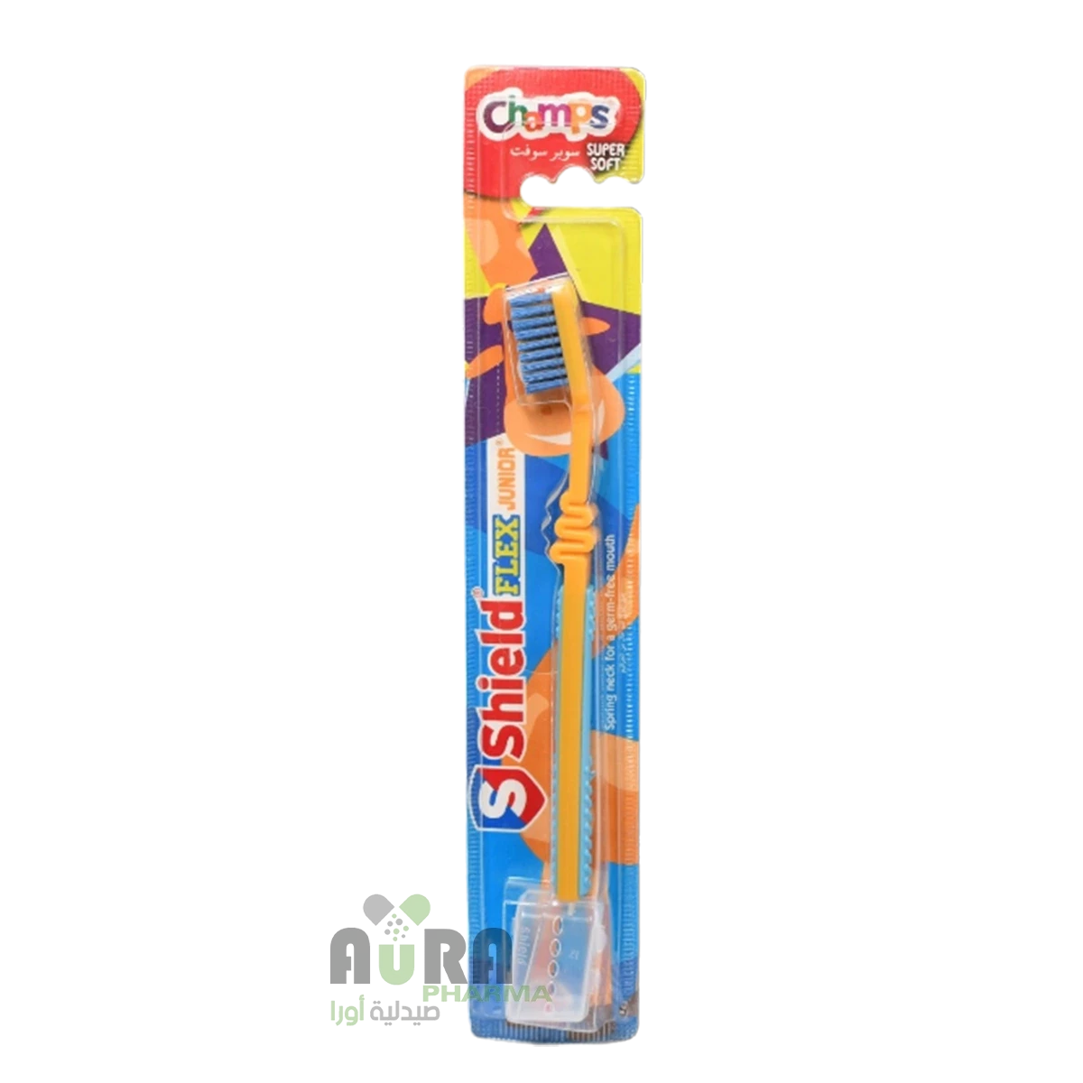 فرشاة أسنان فليكس جونيور شيلد فائقة النعومة للاطفال