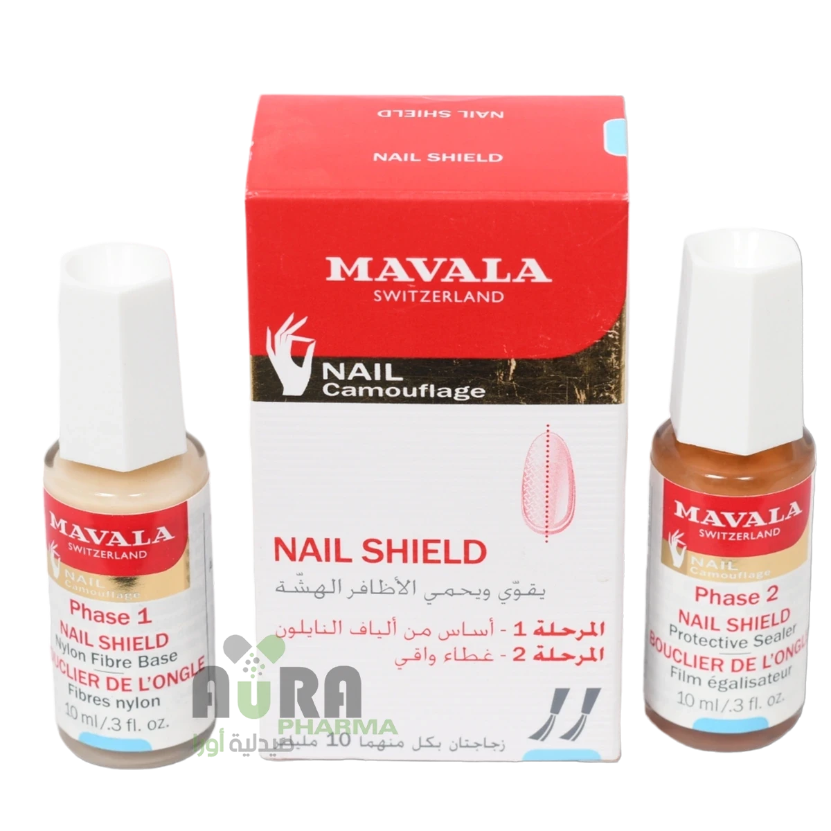 مافالا يقوي ويحمي الأظافر الهشه من التكسر-2*10 مل