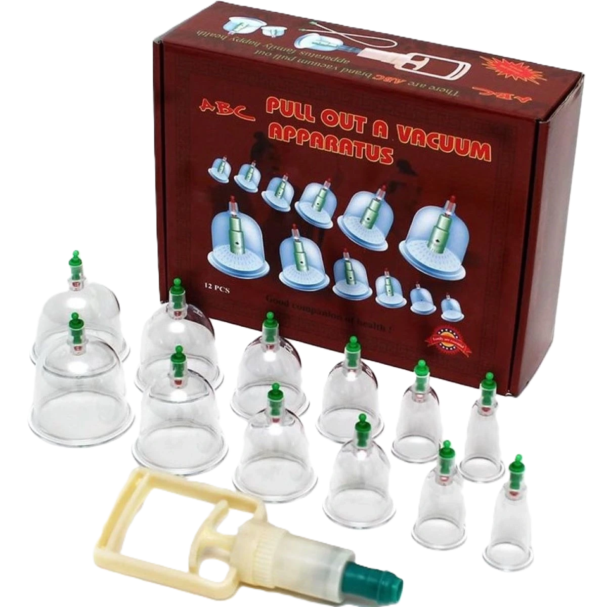 طقم حجامة كبير الحسين 12 قطعة