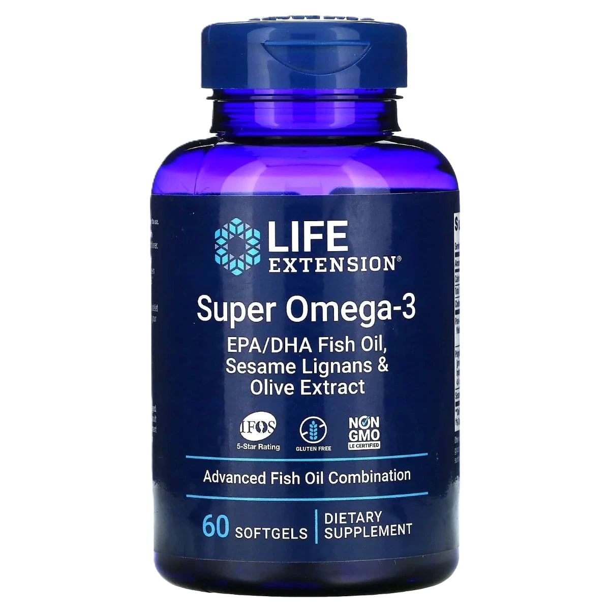 لايف اكستنشن سوبر اوميجا 3/ 60كبسوله