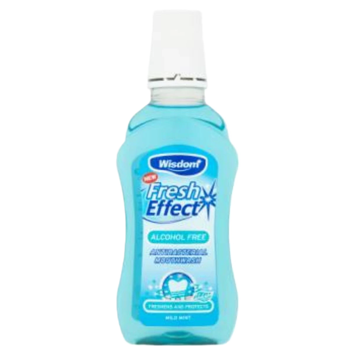 غسول الفم وزدم فريش إيفيكت المضاد للبكتيريا بنكهة النعناع المعتدل 300 مل