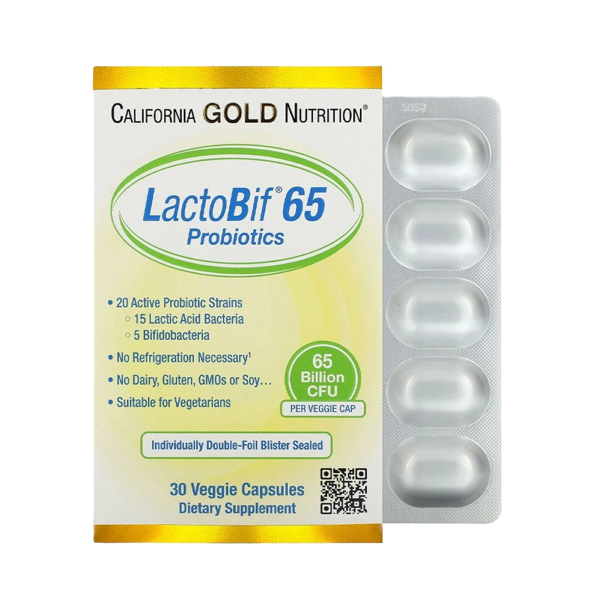 بروبيوتيك 65 بليون جولد نيوتريشن