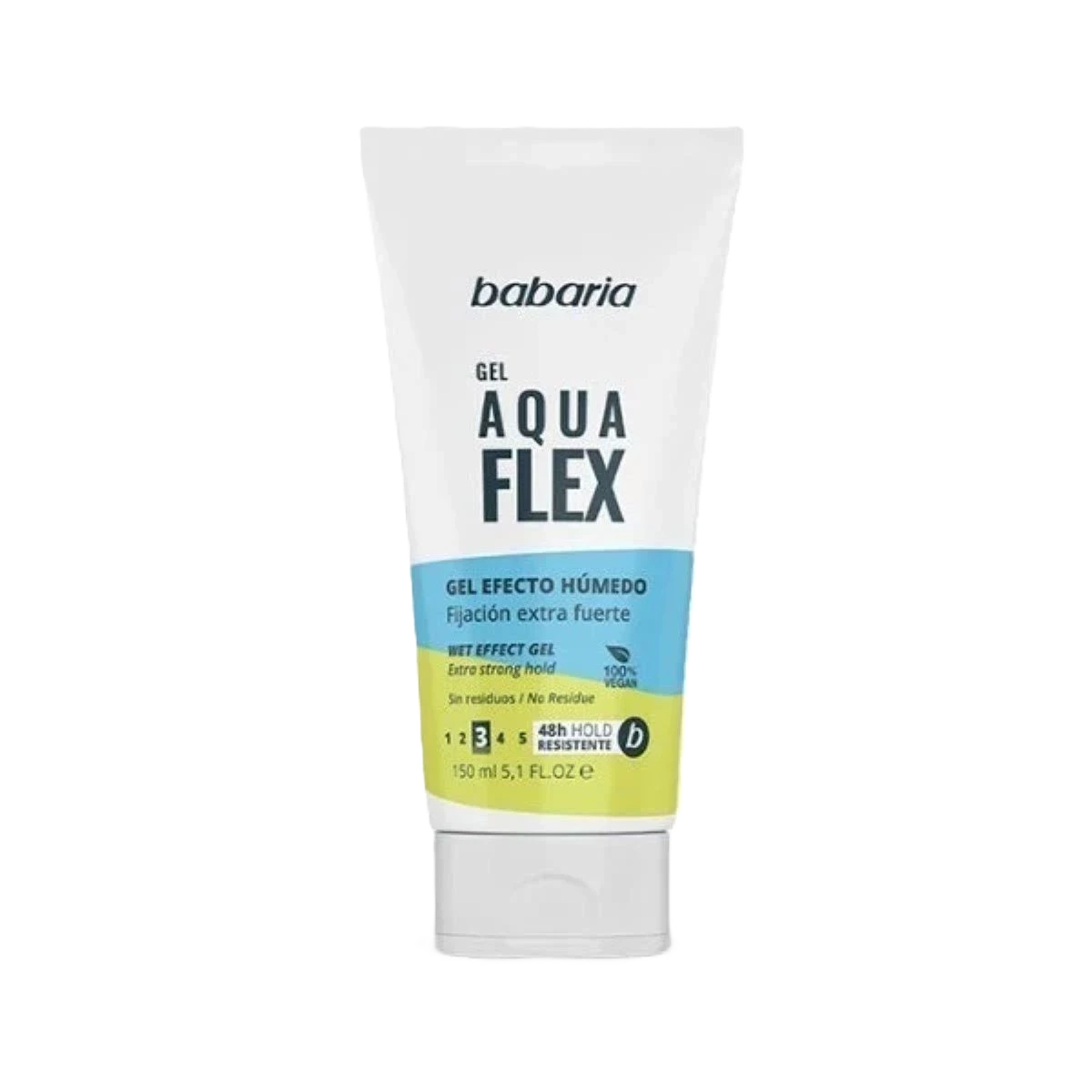 جل لتثبيت الرطوبة وتصفيف الشعر أكوا فليكس من باباريا ،150 مل