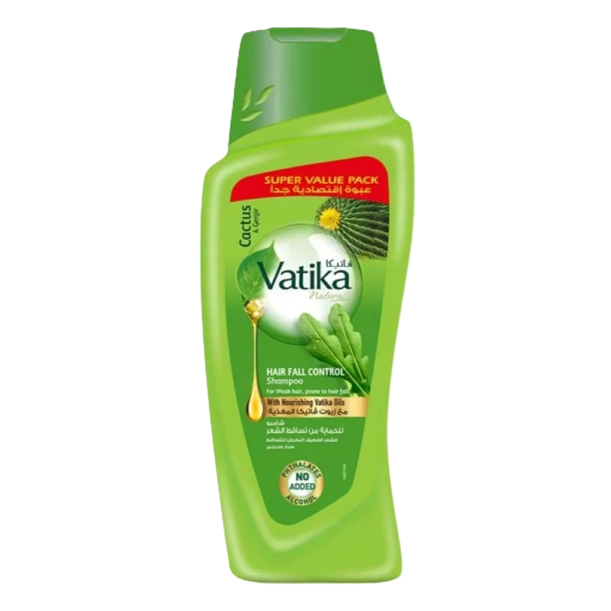 فاتيكا شامبو بالصبار والجرجير ضد تساقط الشعر، 600 مل