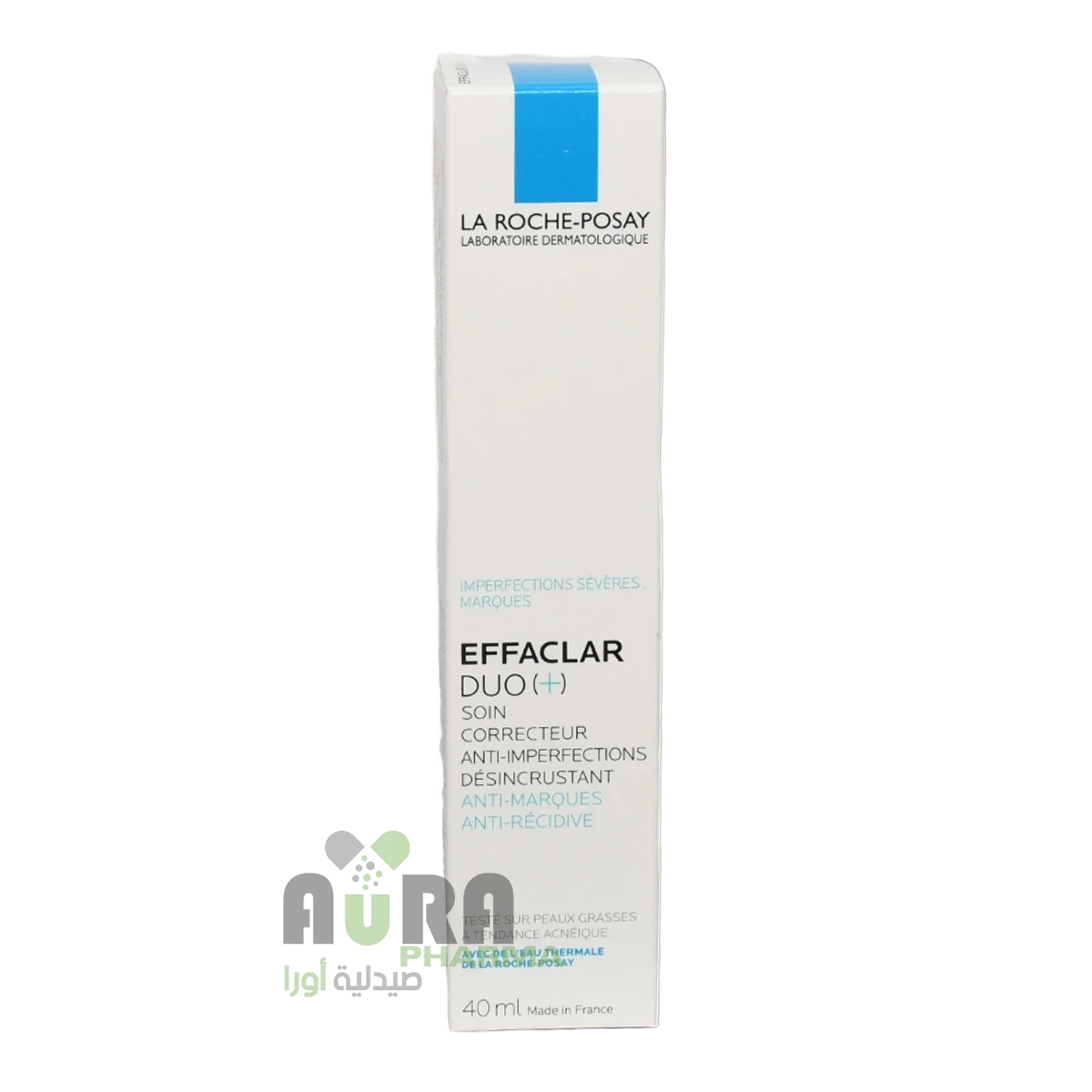 كريم لاروش بوزيه إيفاكلار دو + التصحيحي المضاد للعيوب، 40مل