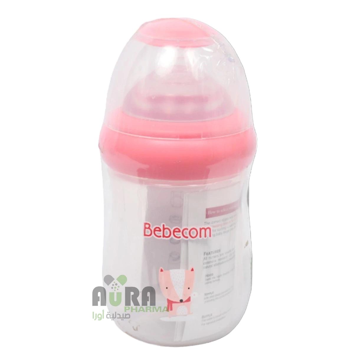 بيبيكوم رضاعة اطفال بلاستيك -180مل