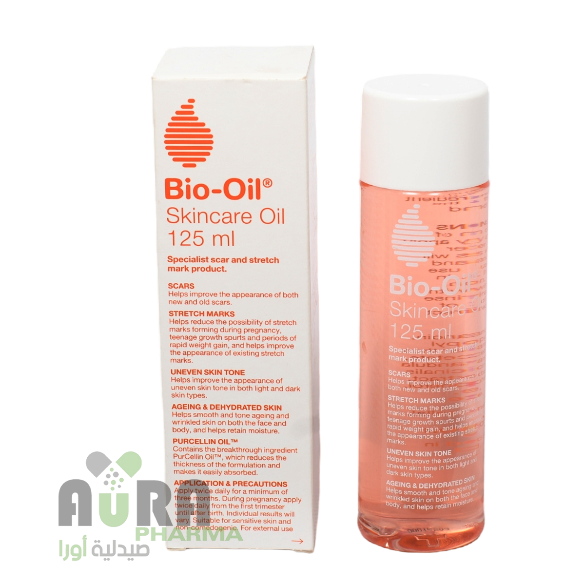 بيو أويل زيت العناية بالبشرة لعلاج الندوب وعلامات التمدد- 125 مل
