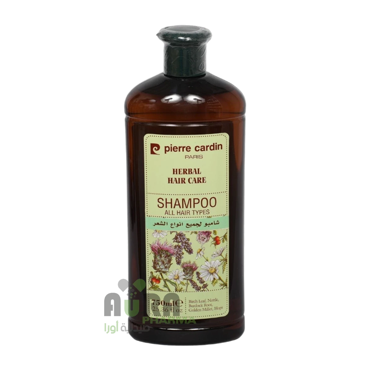 شامبو بيير كاردن العشبي لجميع انواع الشعر 750 مل