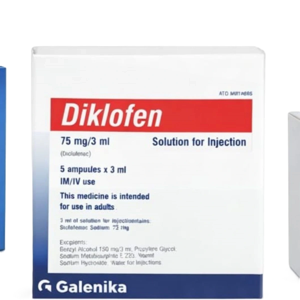 ديكلوفين امبول  75ملجم /3مل المحضار